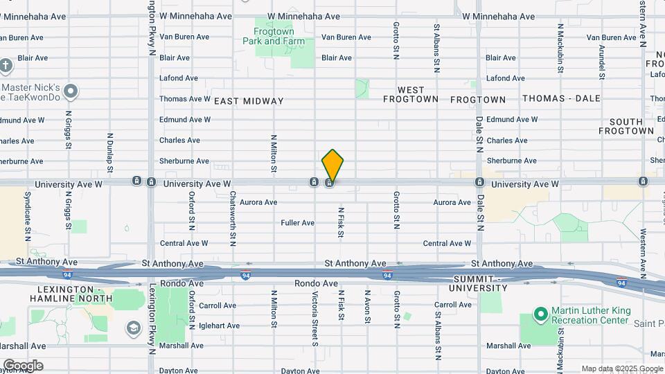 834 University Ave W, Unit 2 Map and Location Details