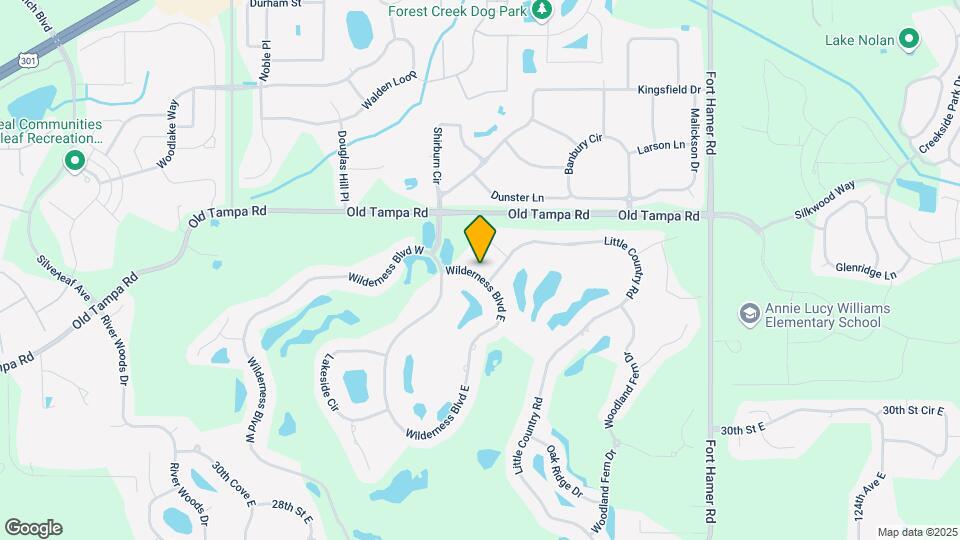 2913 Wilderness Blvd E Mapa y Detalles de la Ubicación