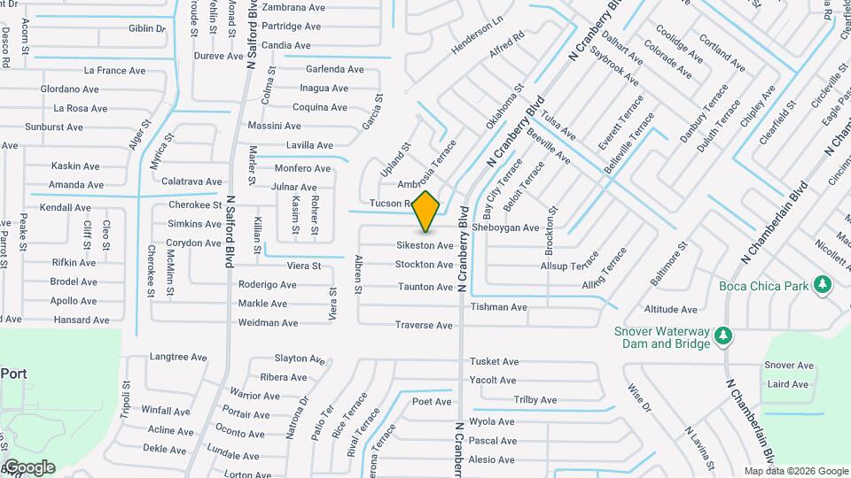 3122 Sikeston Ave Mapa y Detalles de la Ubicación