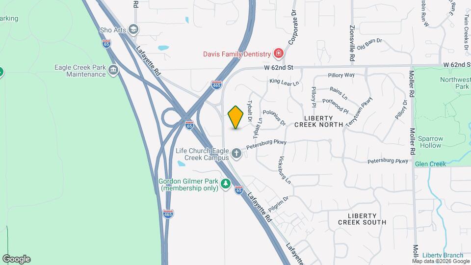 6233 Tybalt Pl Map and Location Details