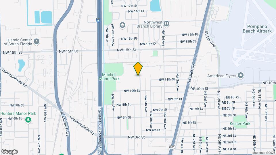 1119 NW 6th Ave Map and Location Details