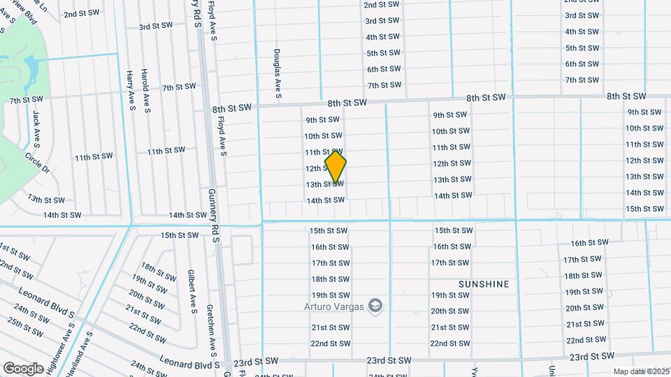 4105 13th St SW Map and Location Details