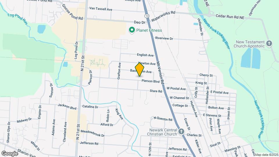208 Pierson Blvd Map and Location Details