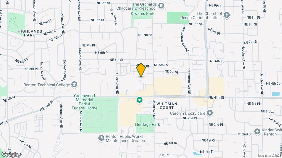 3922 NE 4th Cir Map and Location Details