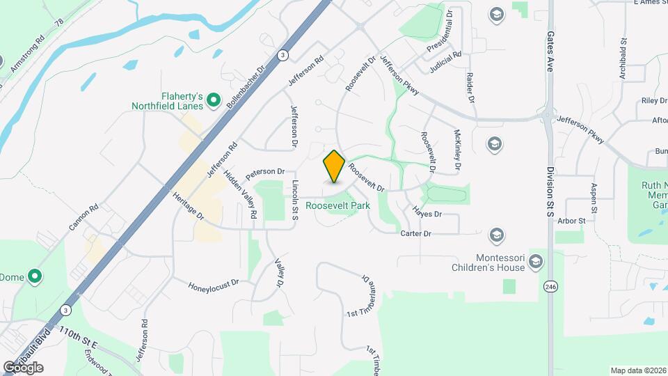 1940 Roosevelt Dr-Unit -1940-1-74 Map and Location Details