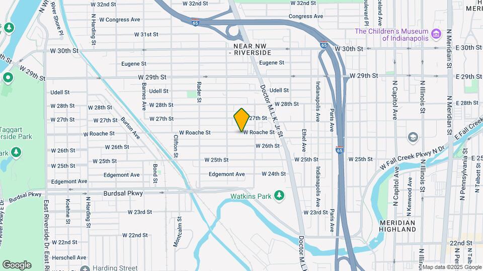 837 Roache St Map and Location Details