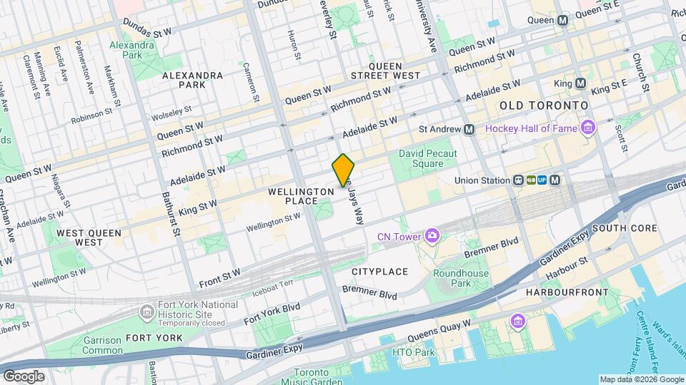 318 Wellington St W, Unit SI ID1403814P Map and Location Details