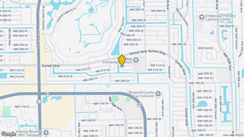 7211 NW 21st St Map and Location Details