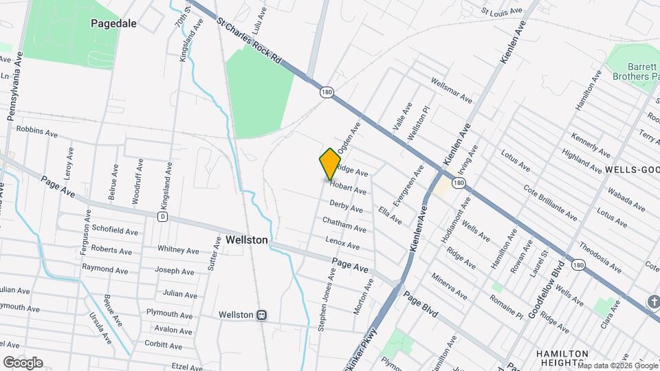 6432 Hobart Ave Map and Location Details