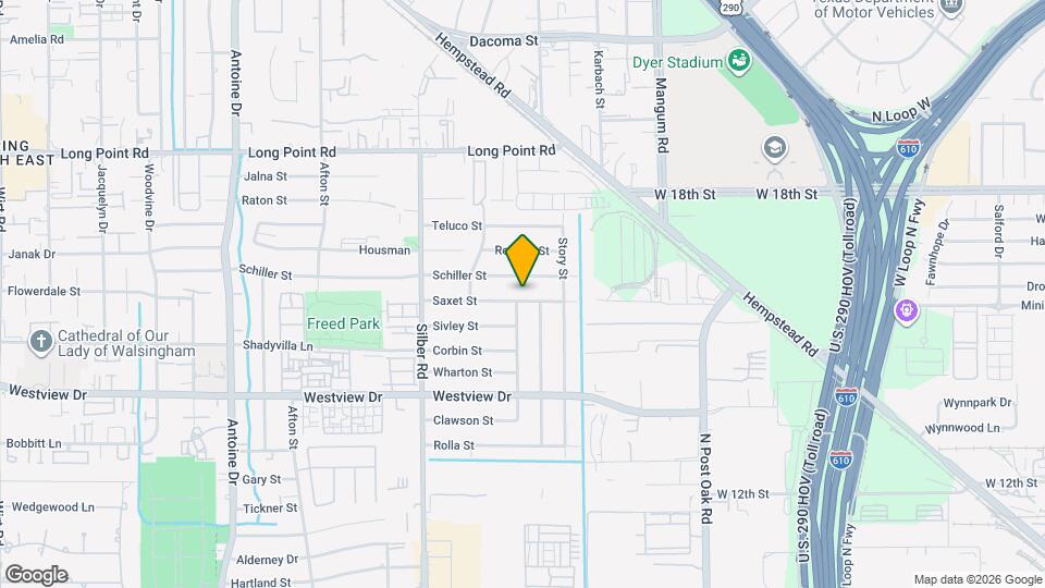 6430 Saxet St Map and Location Details
