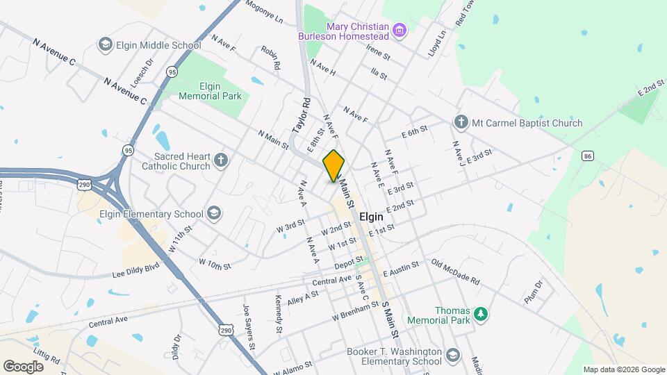 110 Lexington Rd Map and Location Details