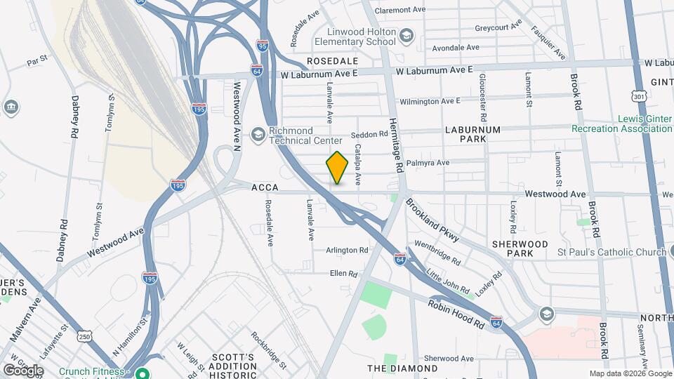 1814 Westwood Ave Map and Location Details