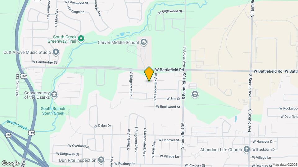 3078 S Overhill Ct Map and Location Details