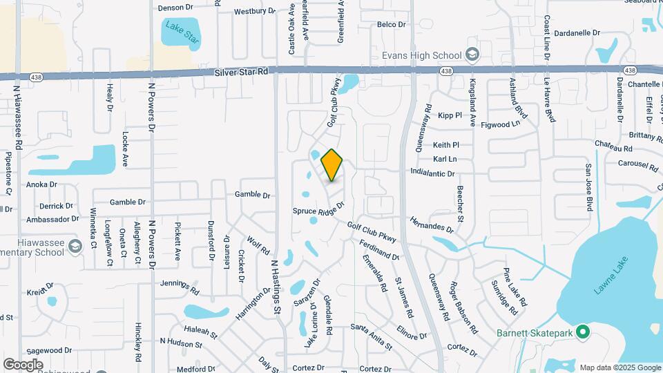 5638 Piney Ridge Dr Map and Location Details