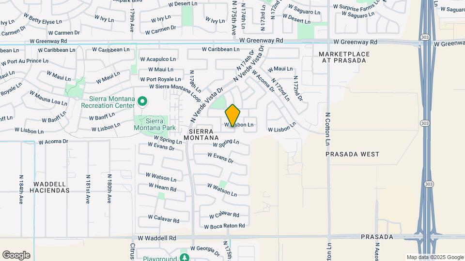 14670 N 174th Ln Map and Location Details