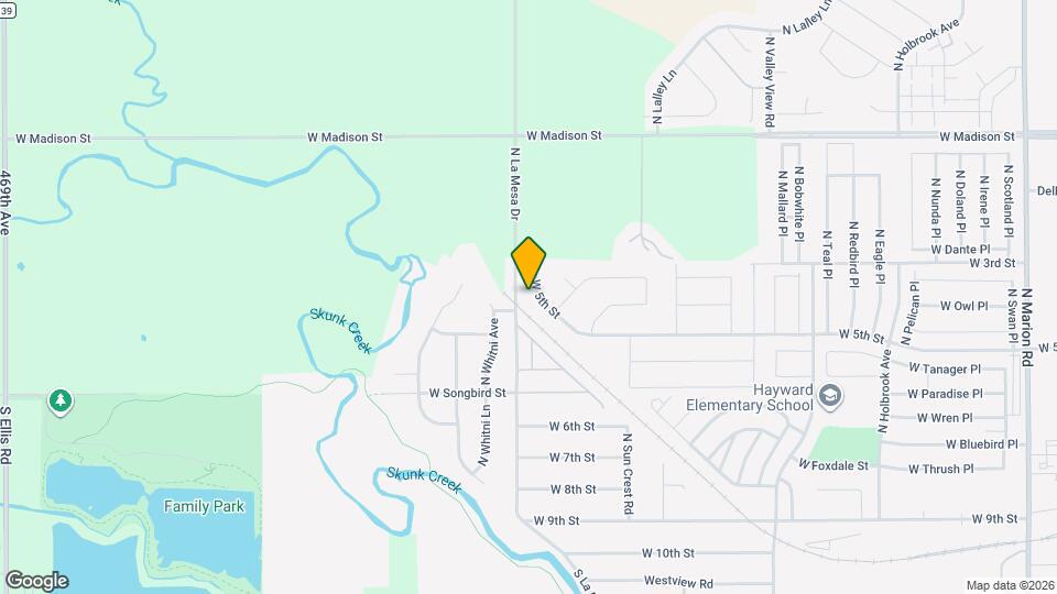 6917 W 5th St Map and Location Details