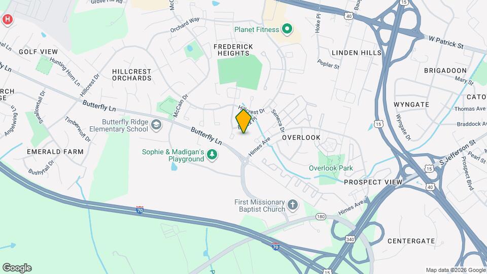 584 Cotswold Ct Map and Location Details