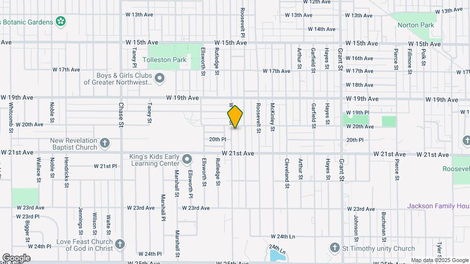 2019 W Taft St Map and Location Details