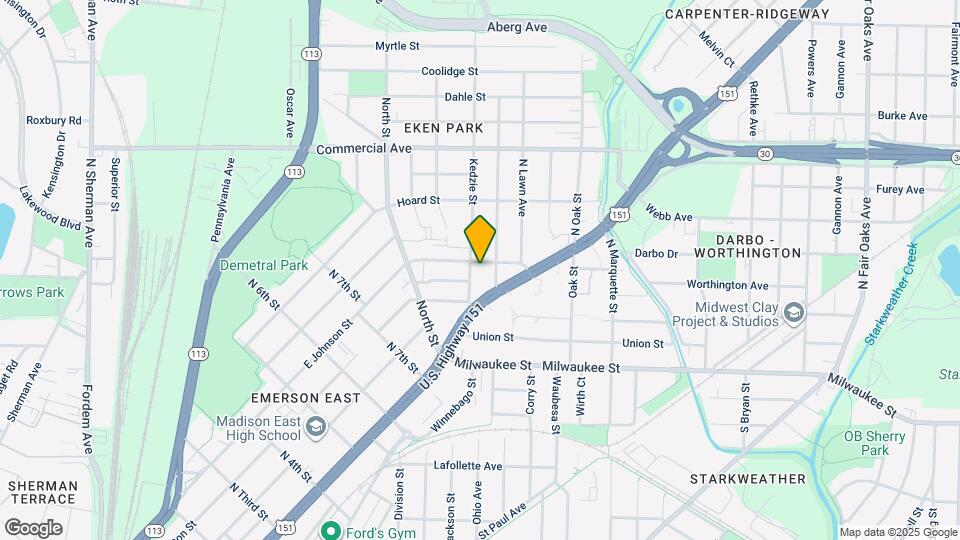 2709 E Johnson St Map and Location Details