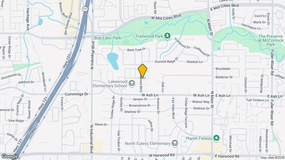 615 Bocowood Ct Map and Location Details