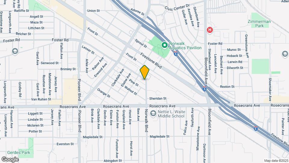 13911 Norwalk Blvd Mapa y Detalles de la Ubicación