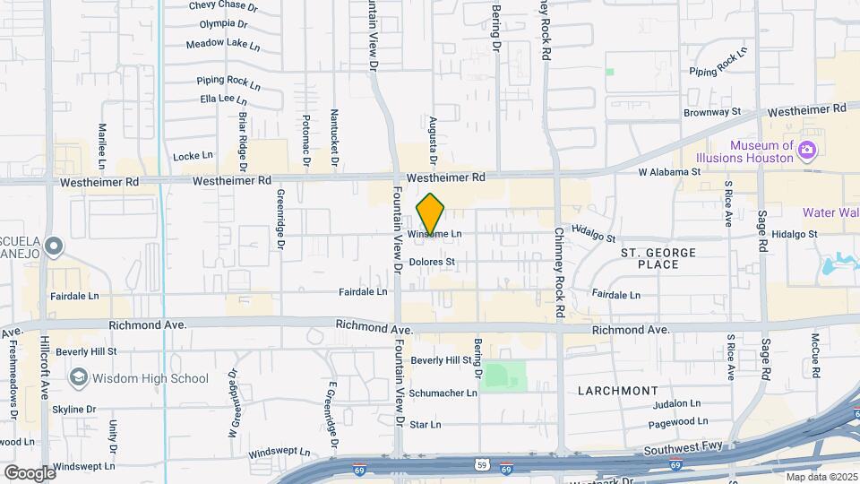 5907 Winsome Ln Map and Location Details