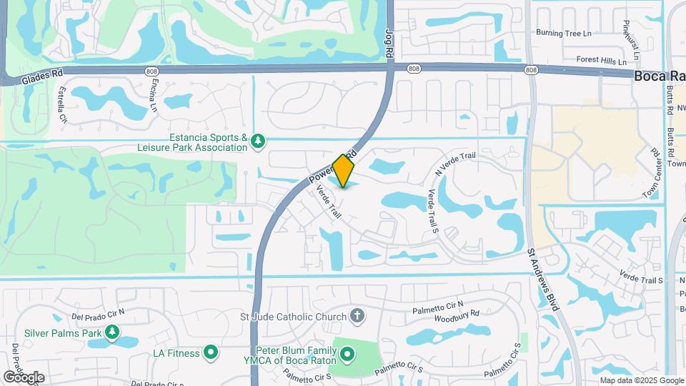 6663 Boca Pines Trail Map and Location Details