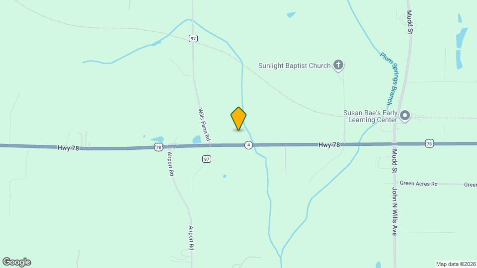 52659 US-78 Map and Location Details