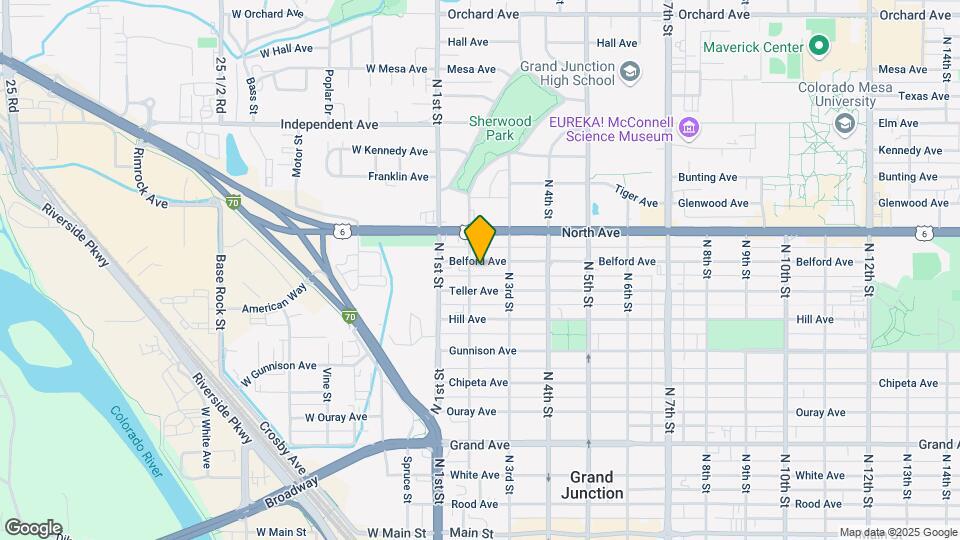 211 Belford Ave Map and Location Details