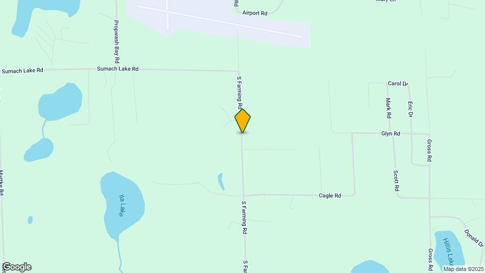1409 S Farming Rd Map and Location Details