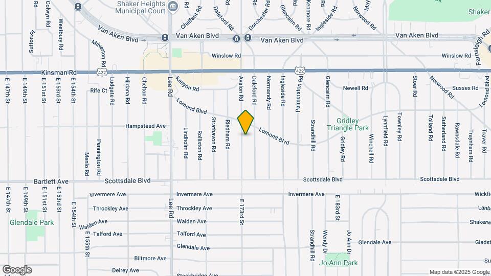 3651 Avalon Rd-Unit -3651AvalonDN Map and Location Details