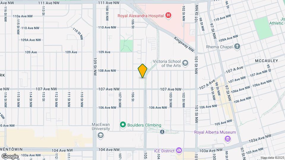 10724 105th St NW Map and Location Details