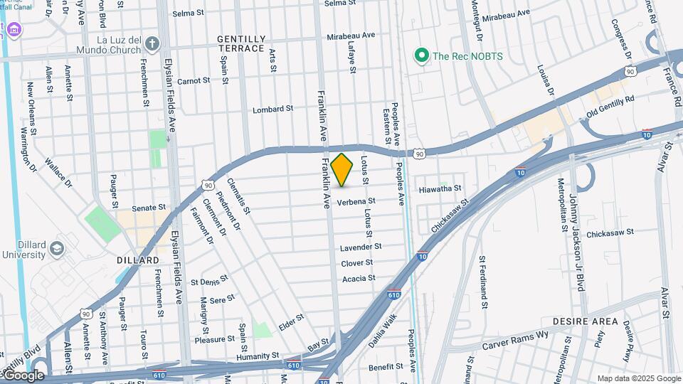 2626 Jasmine St Map and Location Details