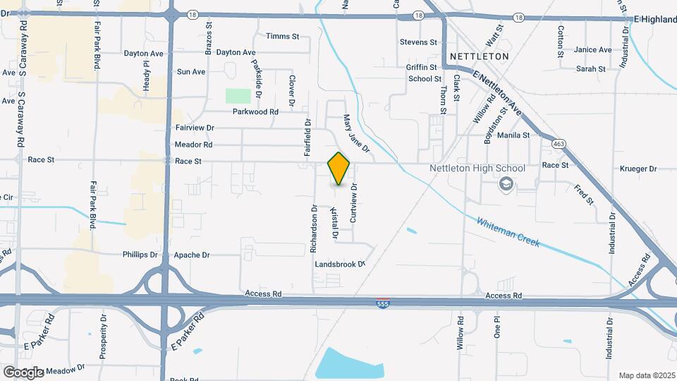 2620 Crawford Dr Mapa y Detalles de la Ubicación