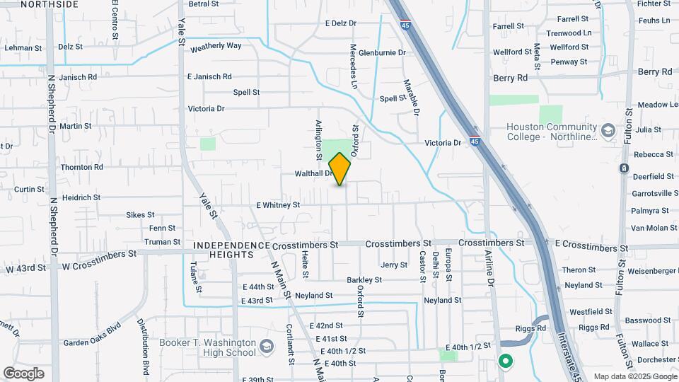 4515 Oxford St Map and Location Details