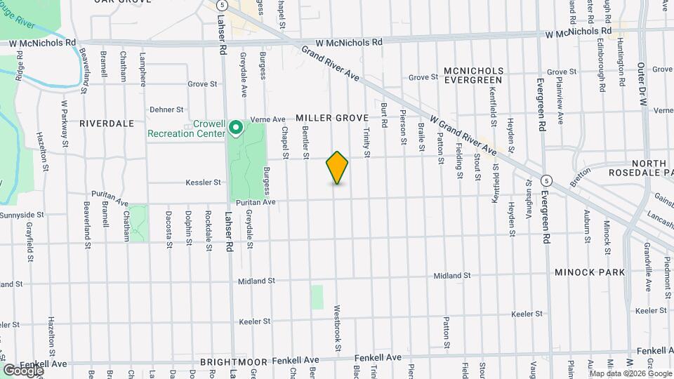 16124 Westbrook St Mapa y Detalles de la Ubicación