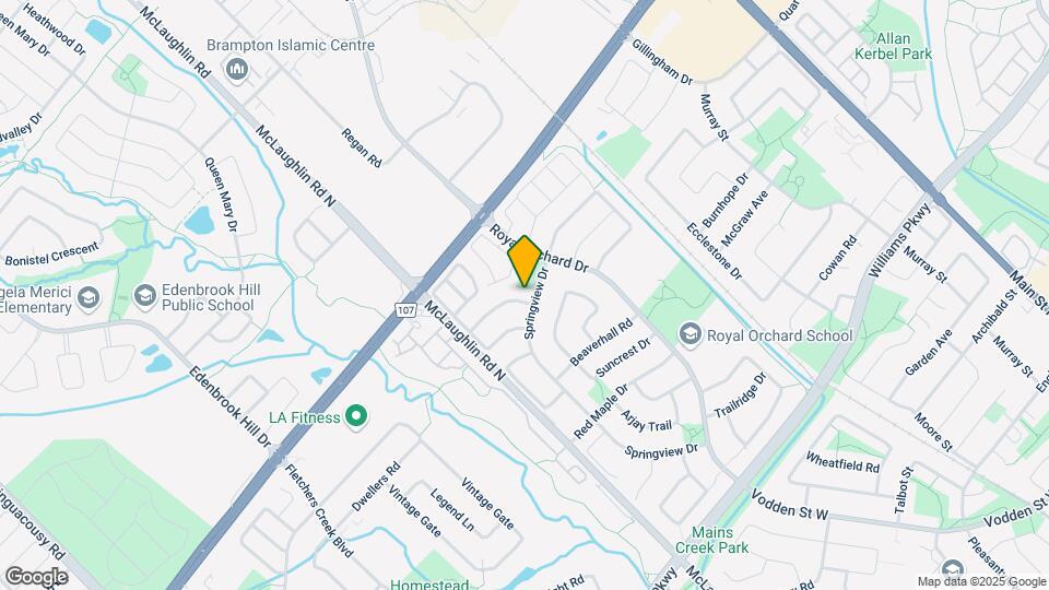 94 Cedarwood Cres Map and Location Details