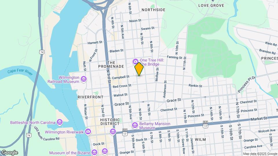 518 N 6th St Map and Location Details