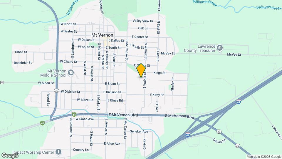 601 Walnut S Mapa y Detalles de la Ubicación