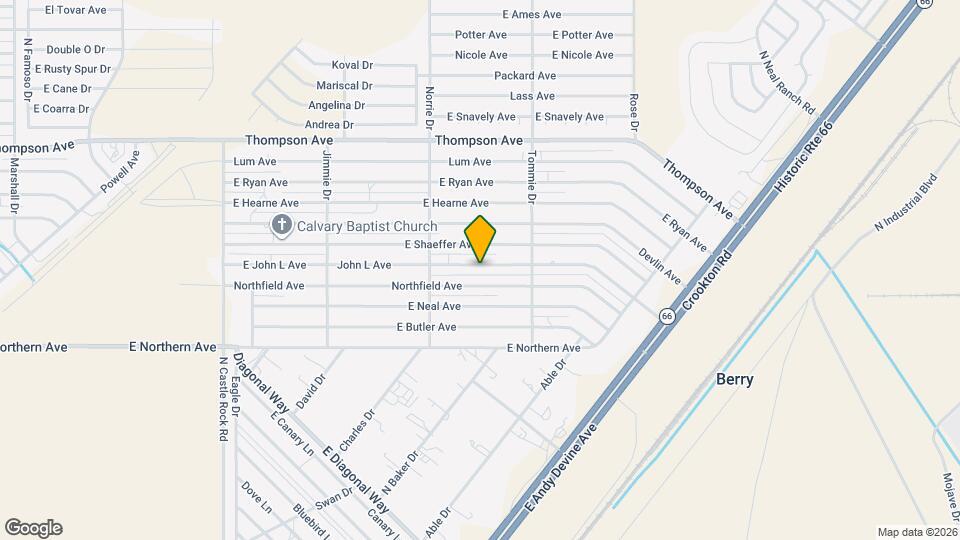 3810 John L Ave Map and Location Details