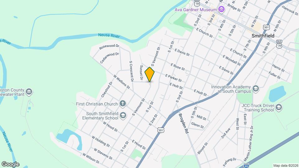 201 Spirea Dr Map and Location Details