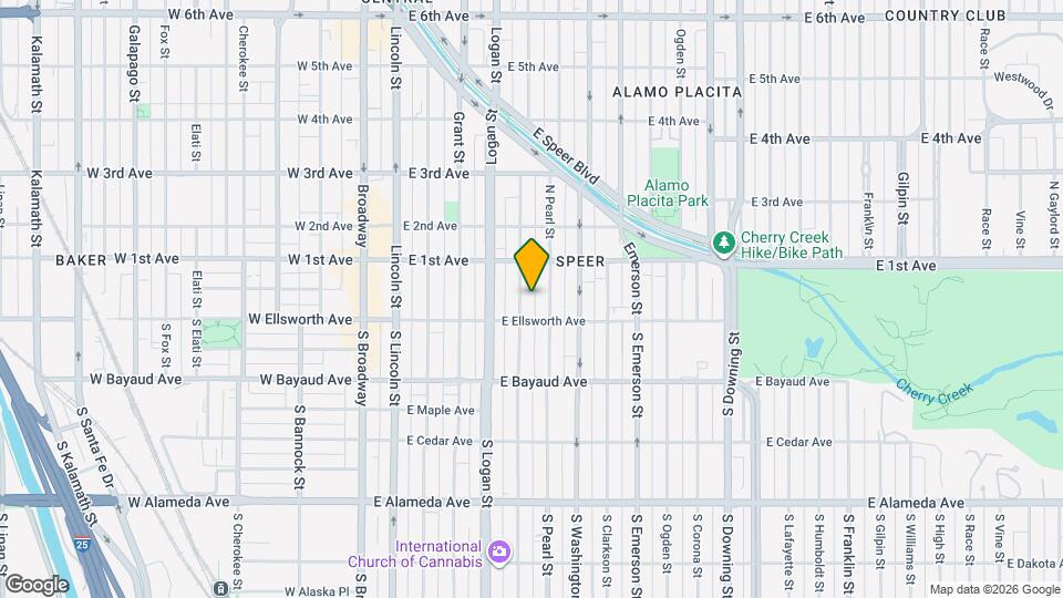 36 Pennsylvania St Map and Location Details