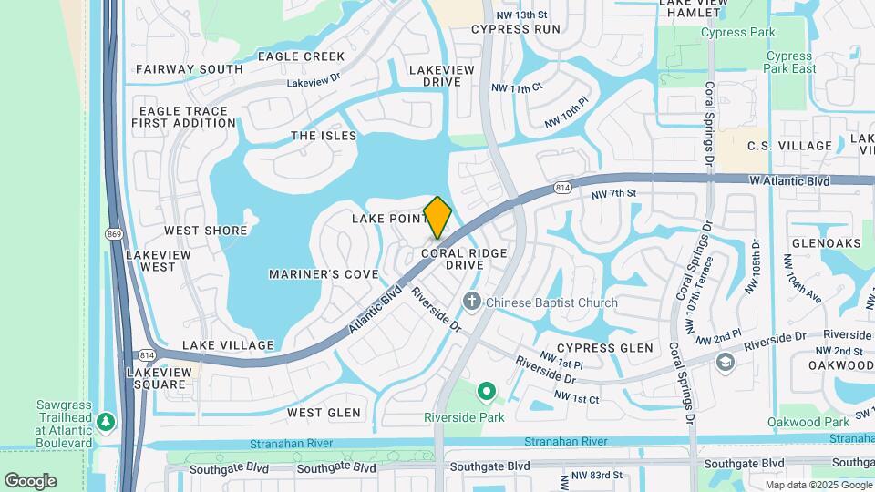 11661 W Atlantic Blvd Map and Location Details