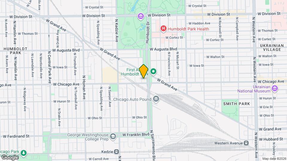 808 N Sacramento Blvd Map and Location Details