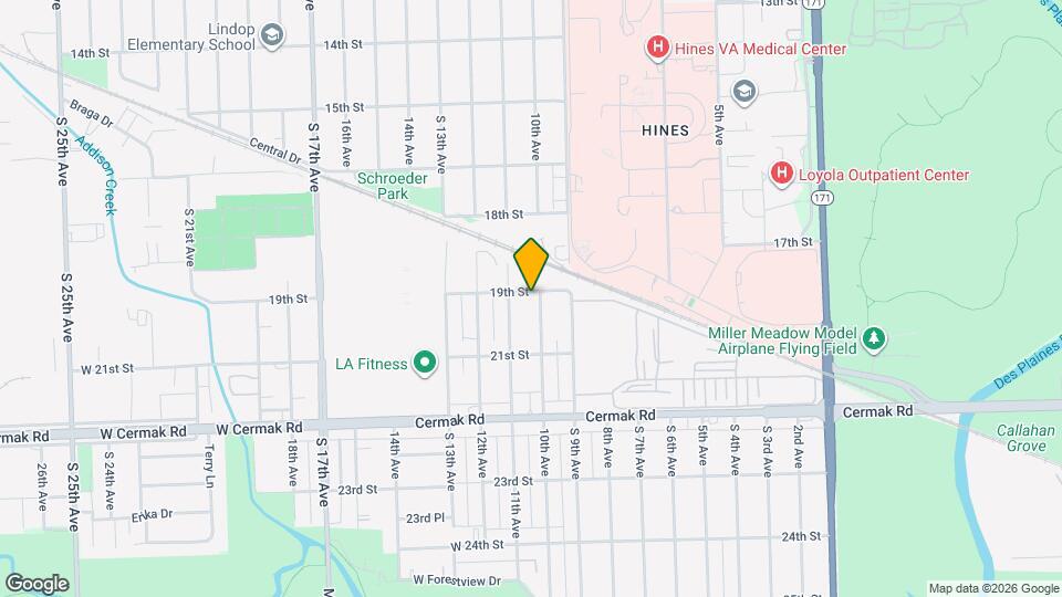 2800 S 10th Ave Map and Location Details