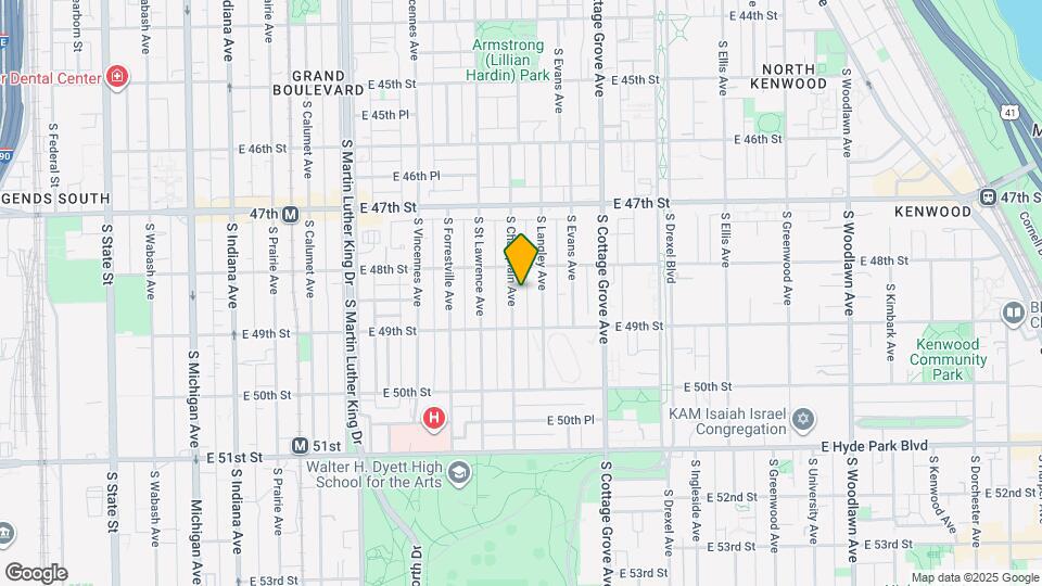 4823 S Champlain Ave, Unit 2 Map and Location Details