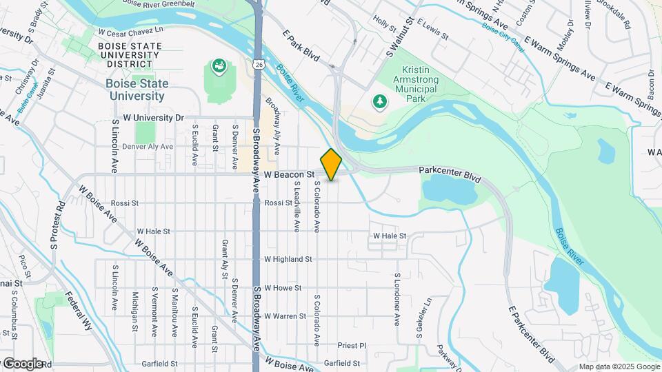 1247 S Division Ave Map and Location Details