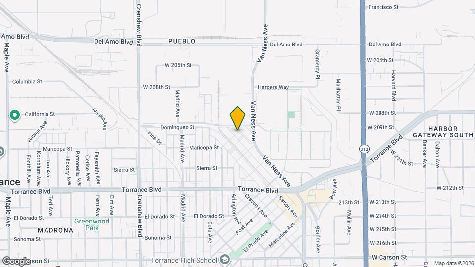 612 Portola Ave Map and Location Details