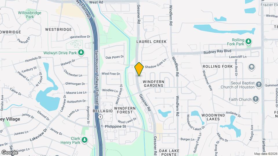 8319 Wind Veil Dr Map and Location Details