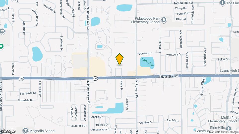 2637 Healy Dr Map and Location Details